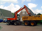 Hakselaar in het mais